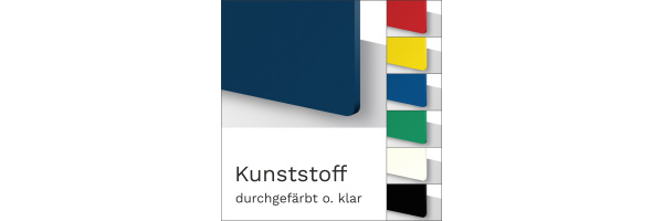 Kunststoff farbig