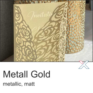 LaserPaper Metall Gold