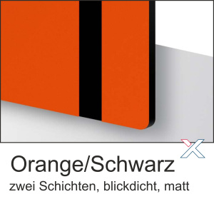 TroLase Orange/Schwarz 1,6mm