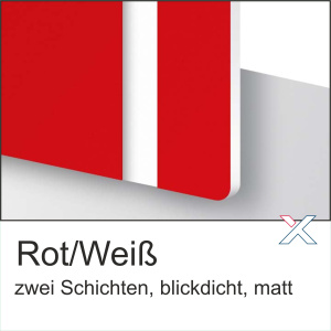 TroLase Rot/Weiß 1,6mm