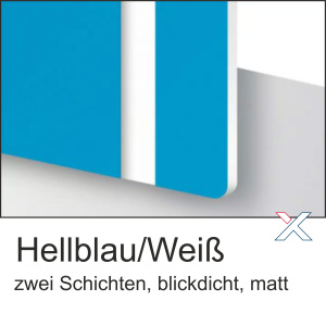 TroLase Hellblau/Weiß 1,6mm