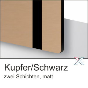 TroLase Metallic Kupfer/Schwarz 1,6mm